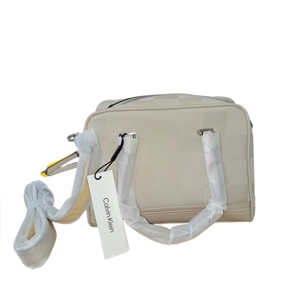 Calvin Klein Malachite Organizational Satchel Bag